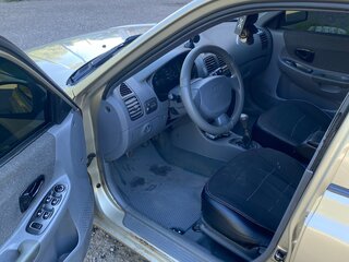 2006 Hyundai Accent ТагАЗ II, бежевый, 200000 рублей, вид 5