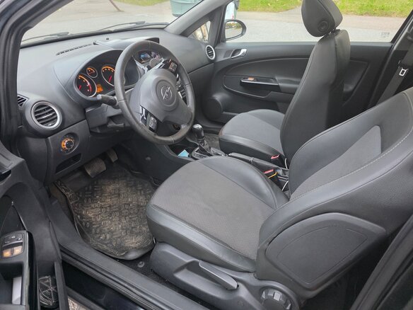 2007 Opel Corsa D, чёрный, 520000 рублей - вид 5