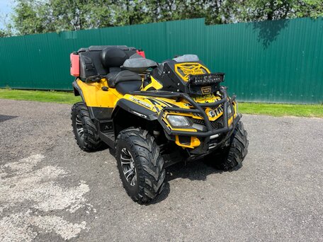 2010 BRP Can-Am Outlander Max XT-P 650T, жёлтый, 720000 рублей, вид 1