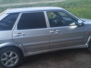 2009 Lada (ВАЗ) 2114, серебристый, 100000 рублей, вид 4