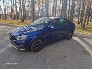 2025 Lada (ВАЗ) Vesta Cross I Рестайлинг (NG), синий, 1555000 рублей, вид 2
