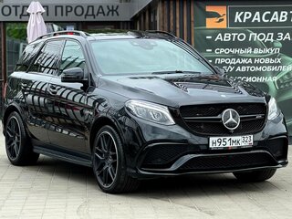 2015 Mercedes-Benz GLE AMG 63 AMG I (W166), чёрный, 3450000 рублей, вид 3