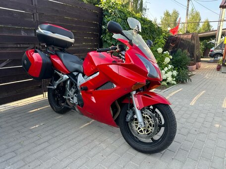 2002 Honda VFR 800, красный, 350000 рублей, вид 1