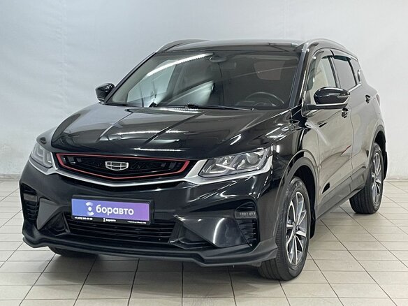 2021 Geely Coolray I, чёрный
