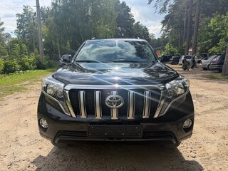 2016 Toyota Land Cruiser Prado 6-speed 150 Series Рестайлинг 1, чёрный, 4300000 рублей, вид 2