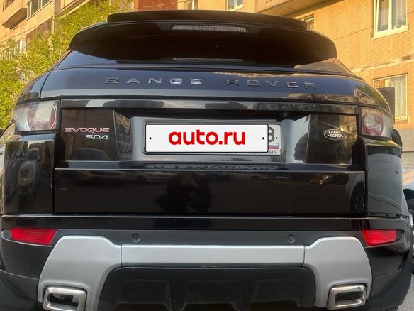 2012 Land Rover Range Rover Evoque 6-speed I, чёрный, 1600000 рублей - вид 1