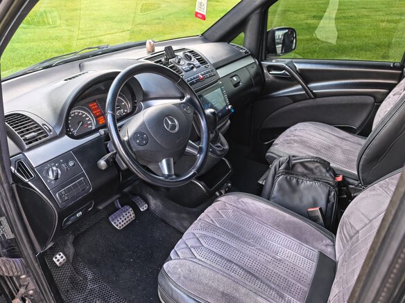 2007 Mercedes-Benz Viano Long L2 I (W639), чёрный, 2000000 рублей - вид 6