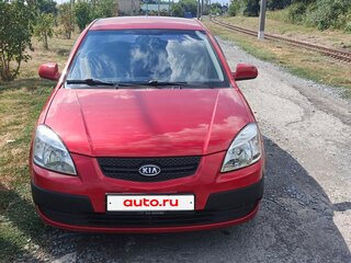 2009 Kia Rio II Рестайлинг, красный, 460000 рублей, вид 1