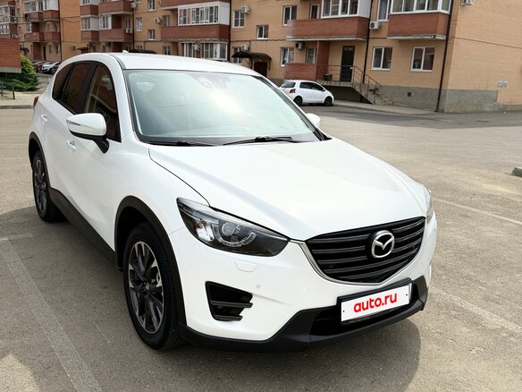 2016 Mazda CX-5 I Рестайлинг, белый, 1820000 рублей - вид 2
