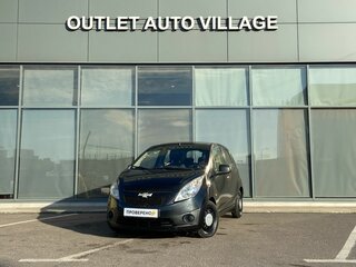 2012 Chevrolet Spark III, чёрный, 499000 рублей, вид 1