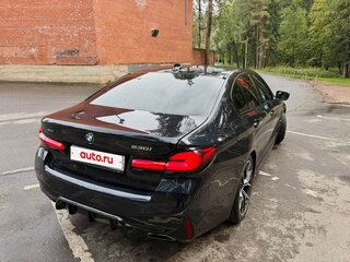 2022 BMW 5 серии 530i xDrive VII (G30/G31/G38) Рестайлинг, чёрный, 4200000 рублей, вид 3