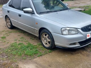 2005 Hyundai Accent ТагАЗ II, серебристый, 260000 рублей, вид 2