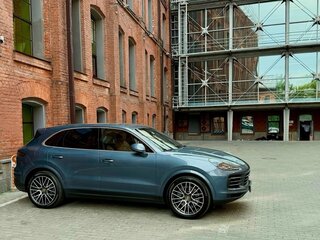 2018 Porsche Cayenne S III, голубой, 5400000 рублей, вид 5
