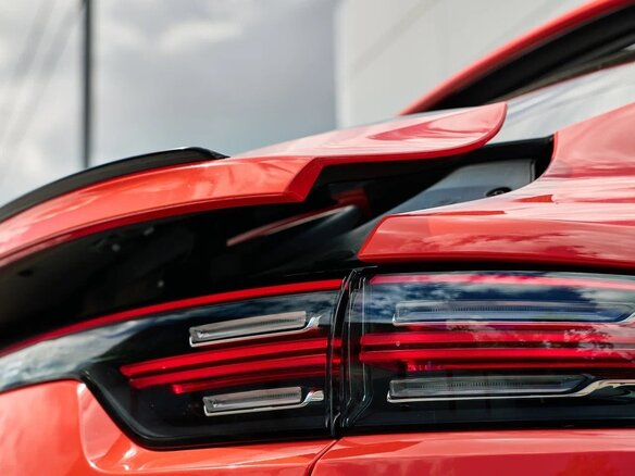 2019 Porsche Cayenne Coupé III, оранжевый, 8500000 рублей - вид 18