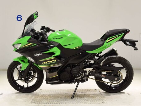 2023 Kawasaki Ninja 400, зелёный, 747000 рублей, вид 1