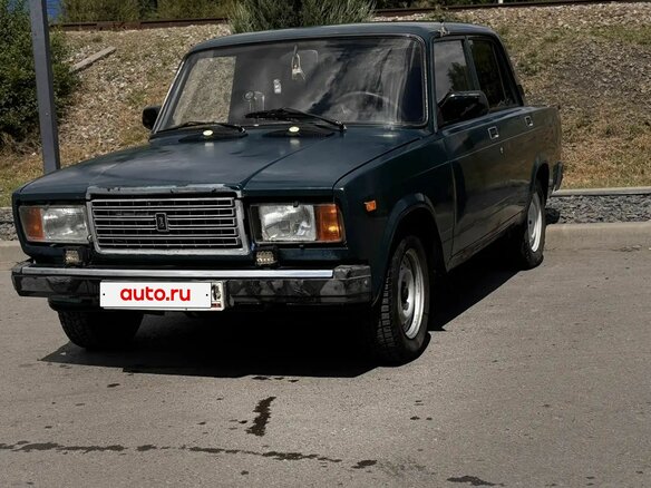 2005 Lada (ВАЗ) 2107, синий, 130000 рублей