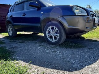 2007 Hyundai Tucson I, синий, 680000 рублей, вид 4