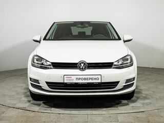 2013 Volkswagen Golf VII, белый, 849585 рублей, вид 2