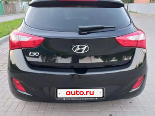 2013 Hyundai i30 II, чёрный, 845000 рублей, вид 3