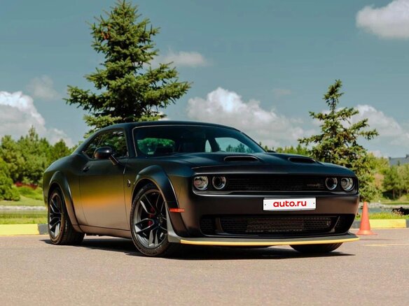 2019 Dodge Challenger Hellcat Widebody III Рестайлинг 2, чёрный