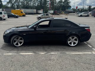 2004 BMW 5 серии 525i V (E60/E61), чёрный, 1300000 рублей, вид 5