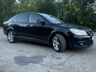 2012 Skoda Octavia II (A5) Рестайлинг, чёрный, 410000 рублей, вид 3