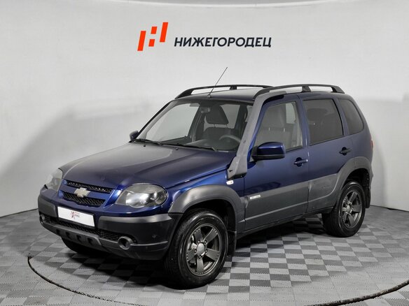 2017 Chevrolet Niva I Рестайлинг, синий, 609000 рублей