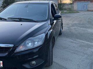2009 Ford Focus II Рестайлинг, чёрный, 530000 рублей, вид 3