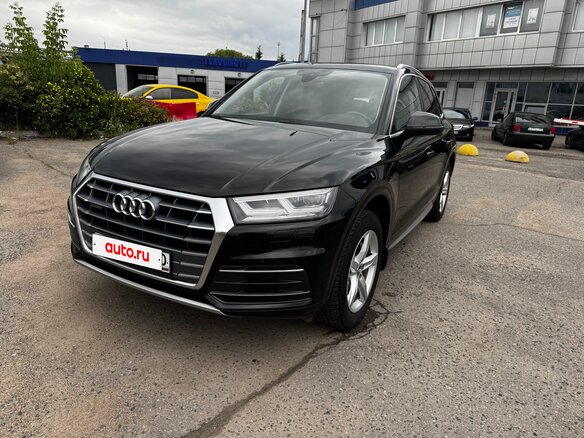2019 Audi Q5 II (FY), чёрный