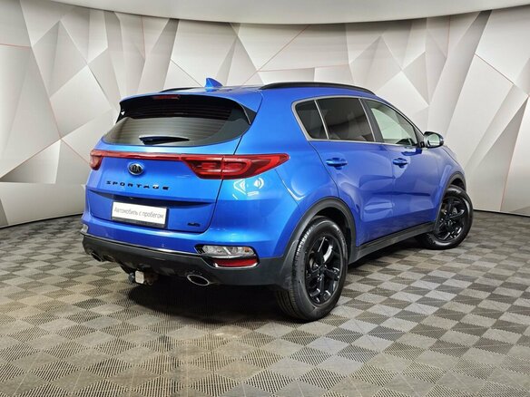 2021 Kia Sportage IV Рестайлинг, синий, 2319000 рублей - вид 1