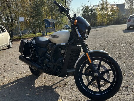 2019 Harley-Davidson Street 750, белый, 620000 рублей, вид 2