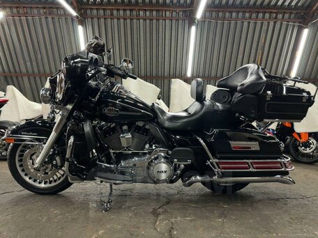 2012 Harley-Davidson Electra Glide, чёрный, 1120000 рублей, вид 4