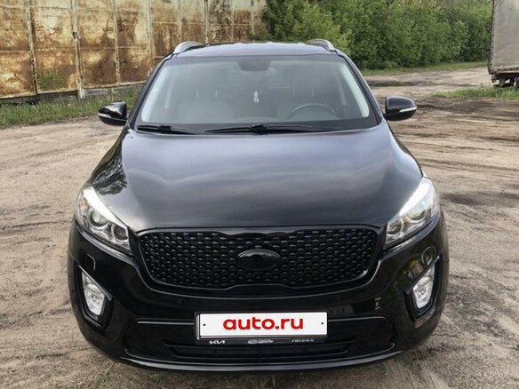 2017 Kia Sorento III Prime, чёрный, 2300000 рублей