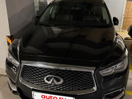 2018 Infiniti QX60 I Рестайлинг, чёрный, 2720000 рублей, вид 1