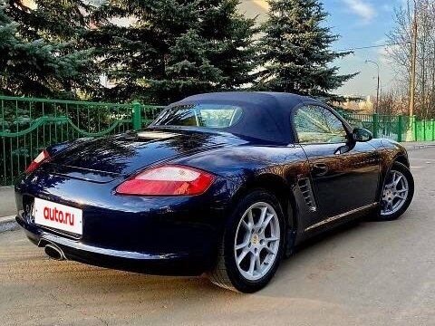 2005 Porsche Boxster II (987), синий, 2530000 рублей - вид 15
