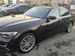 2020 BMW 3 серии 320i VII (G2x), чёрный, 3500000 рублей, вид 3