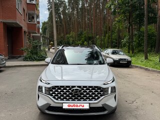 2020 Hyundai Santa Fe IV Рестайлинг, белый, 3300000 рублей, вид 1