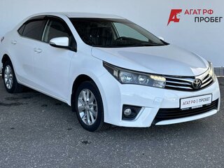 2013 Toyota Corolla XI (E160, E170, E180), белый, 1584000 рублей, вид 3