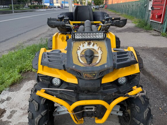 2021 Stels ATV-650 Guepard Trophy, жёлтый, 680000 рублей - вид 20