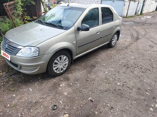 2012 Renault Logan I Рестайлинг, бежевый, 560000 рублей, вид 1