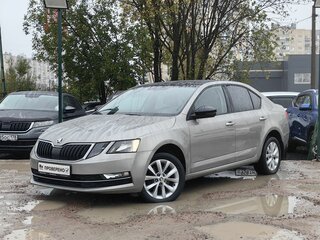 2018 Skoda Octavia III (A7) Рестайлинг, бежевый, 1489000 рублей, вид 1