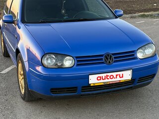 2002 Volkswagen Golf IV, синий, 410000 рублей, вид 3