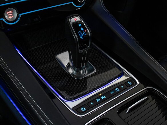 2019 Jaguar F-Pace SVR I, голубой, 7400166 рублей - вид 19