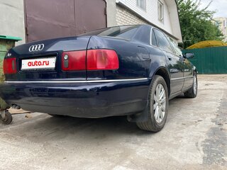 2001 Audi A8 I (D2) Рестайлинг, синий, 650000 рублей, вид 4