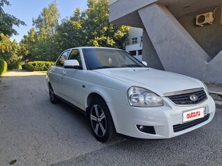 2012 Lada (ВАЗ) Priora I, белый, 680000 рублей, вид 3