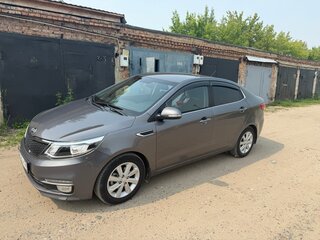2016 Kia Rio III Рестайлинг, серый, 1250000 рублей, вид 1