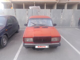 1992 Lada (ВАЗ) 2107, красный, 95000 рублей, вид 2