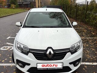 2018 Renault Logan II Рестайлинг, белый, 850000 рублей, вид 1