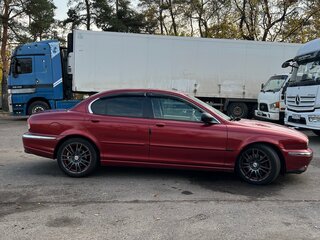 2006 Jaguar X-Type I, красный, 580000 рублей, вид 4