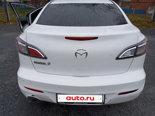 2012 Mazda 3 II (BL) Рестайлинг, белый, 640000 рублей, вид 4